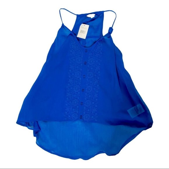 Guess Blue Tank Top - Picture 1 of 3